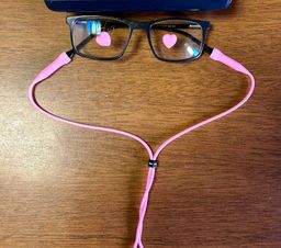 1 Silicone Cord + 1 Pair Heart Hook