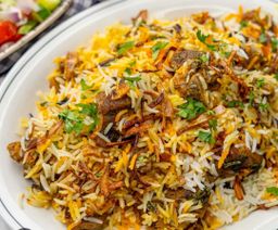CHICKEN BIRYANI QUARTER TRAY IS 3LBS - GOOD FOR 4-5