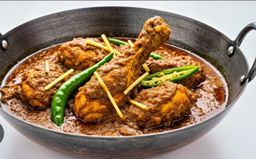 KADHAI CHICKEN QUARTER TRAY IS 3LBS - GOOD FOR 4-5