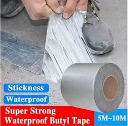10Meter High Temperature Resistant Waterproof Aluminum Butyl Tape (10007693)