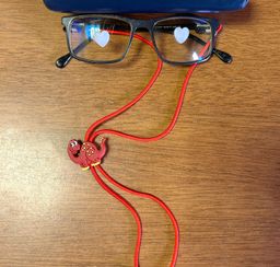 1 Dinosaur Cord + 1 Pair Heart Hook