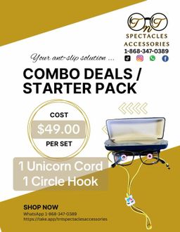 1 Unicorn Cord + 1 Pair Circle Hook