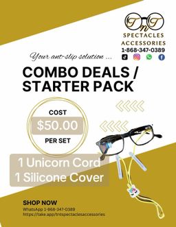 1 Unicorn Cord + 1 Pair Silicone Cover
