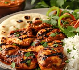 TANDOORI CHICKEN QUARTER TRAY IS 3LBS - GOOD FOR 4-5