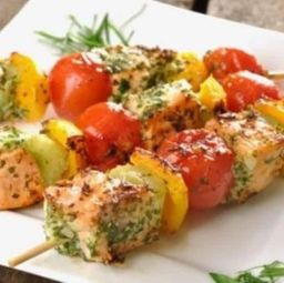 Brochettes de poisson 
