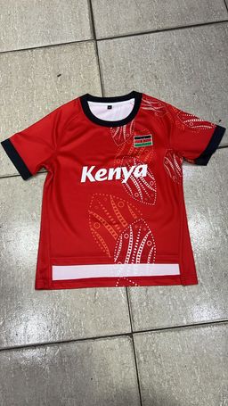Kenya Kids Rugby Red