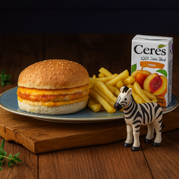 Kids Chicken Burger Meal