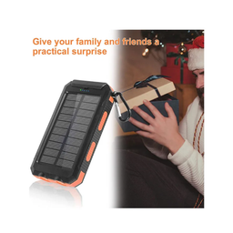 Solar Power Bank (10000 mAh) – Charge Anywhere, Anytime 