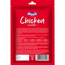 Drools Chicken Cod Roll Dog Treats 70g