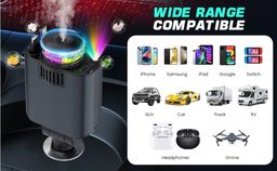 5-in-1 Starlight Car Charger