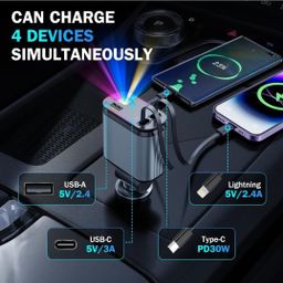 4-in-1 Starry Sky Car Charger