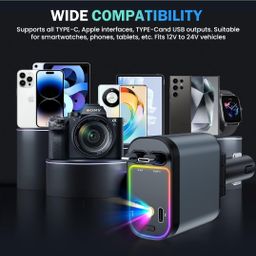 4-in-1 Starry Sky Car Charger