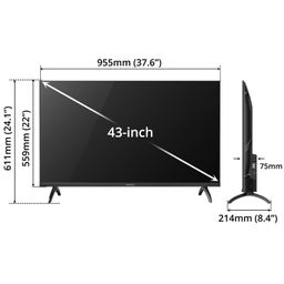 SKYWORTH 43Inch HD SMART WIFI ANDROID TV - 58788