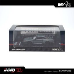 INNO MODEL 1/64 NISSAN SKYLINE GT-R (R32) TOP SECRET - STEALTH GREY (TASKL25)