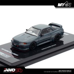 INNO MODEL 1/64 NISSAN SKYLINE GT-R (R32) TOP SECRET - STEALTH GREY (TASKL25)