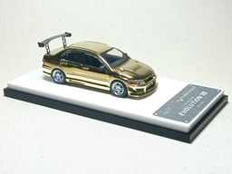 MODELCOLLECT 1/64 MITSUBISHI EVO 7 - GOLD CHROME