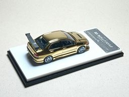 MODELCOLLECT 1/64 MITSUBISHI EVO 7 - GOLD CHROME