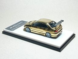 MODELCOLLECT 1/64 MITSUBISHI EVO 7 - GOLD CHROME