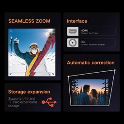 Geek Space A10 Plus Smart Projector