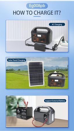 150W Portable Power Station Eg008pb
