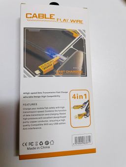 65W 4-in-1 Fast Charging Cable