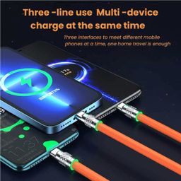 120W 3-in-1 Super Fast Charging Cable