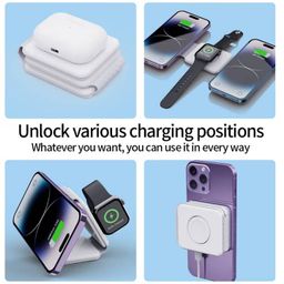 3-in-1 Magnetic Wireless Charger