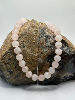 Necklace Cuarzo Rosa