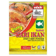 Adabi Serbuk Kari Ikan 250G