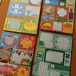 Japanese Vintage Style Patchwork Multi-Element Material Paper Notepad - 日系古早风格拼布多元素素材便签