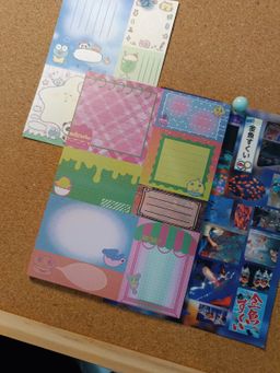 Japanese Vintage Style Patchwork Multi-Element Material Paper Notepad - 日系古早风格拼布多元素素材便签
