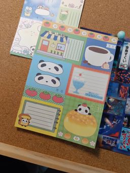 Japanese Vintage Style Patchwork Multi-Element Material Paper Notepad - 日系古早风格拼布多元素素材便签