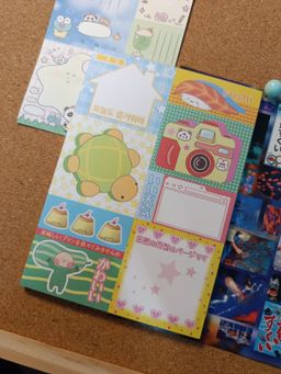 Japanese Vintage Style Patchwork Multi-Element Material Paper Notepad - 日系古早风格拼布多元素素材便签