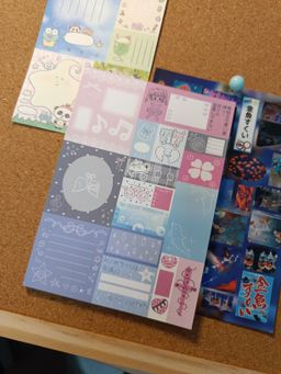 Japanese Vintage Style Patchwork Multi-Element Material Paper Notepad - 日系古早风格拼布多元素素材便签
