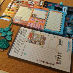 Japanese Vintage Style Patchwork Vendor Machine Ticket Notepad - 日系古早系列拼布风格贩卖机票根便签
