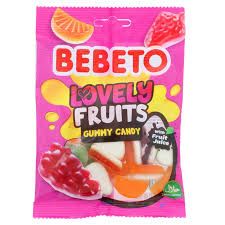 Bebeto lovely fruit gummy 80g