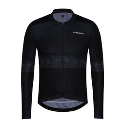 Jersey CLASSIC CAVE Manga Larga Hombre Gris Basalto