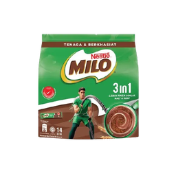 Milo 3 in 1 Mixes 14's 14x33G