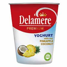 Delamere pineapple & coconut yoghurt 250g
