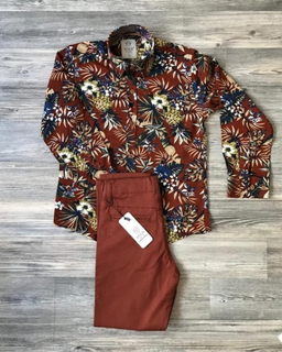 Brown Shirt and Pants