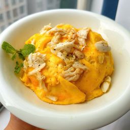 CƠM CHIÊN GÀ PHỦ TRỨNG