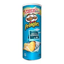 Pringles salt & vinegar 165g