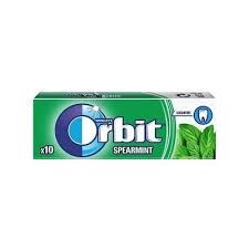 Orbit sugar free spearmint 10's