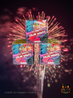 Color Waves 25shots 0.8"