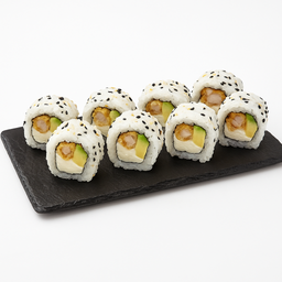 CALIFORNIA TEMPURA PRAWN & CREAM CHEESE