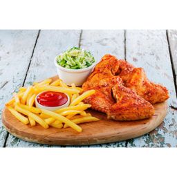 GÀ VÀ KHOAI TÂY CHIÊN