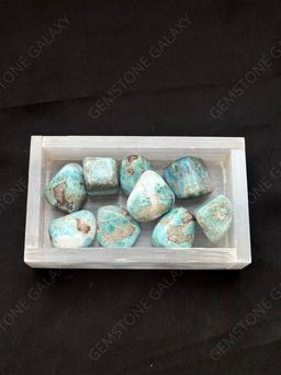 Rectangular   Selenite   Tray   for   Charging