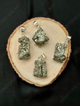 Raw Pyrite Pendant