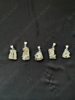Raw Pyrite Pendant