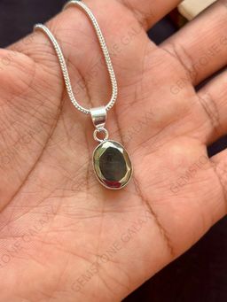 Pyrite Diamond Cut Pendant